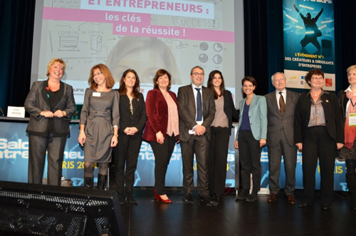 Le Salon des Entrepreneurs, en résumé -  Najat Vallaud-Belkacem :  Femmes créatrices, on a besoin de vous !, article paru sur Les Echos Business le 6 février 2014